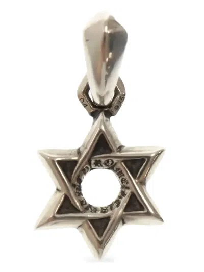 Chrome Hearts Star Of David Pendant In Silver