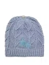 Chrome Hearts Star-patch Beanie In Blue