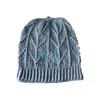 Chrome Hearts Star Patch Beanie Hat Blue