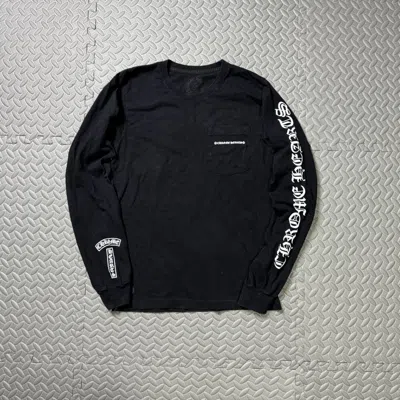 Pre-owned Chrome Hearts Steal! Sleeve Script  In Black