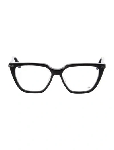 Pre-owned Chrome Hearts Stiffilis Square Eyeglasses In Multi