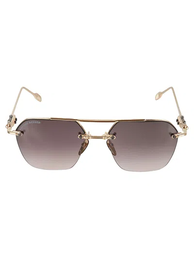 Chrome Hearts Stinger Sunglasses In Mbk/gp