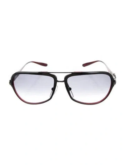 Pre-owned Chrome Hearts Straight Up Oversize Sunglasses In Multi