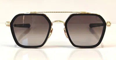 Chrome Hearts Sunglasses In Matte Black, Gold