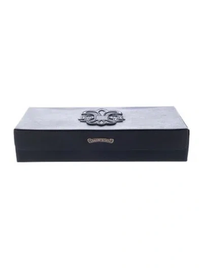 Pre-owned Chrome Hearts Sunglasses Storage Case In Black