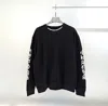 Chrome Hearts Sweatshirt With Sanskrit Sleeves In Black
