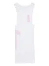Chrome Hearts T Bar Rib Tank Top In White