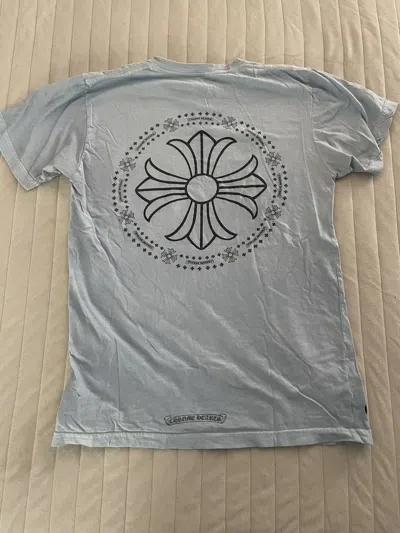 Pre-owned Chrome Hearts T Shirt In Blue