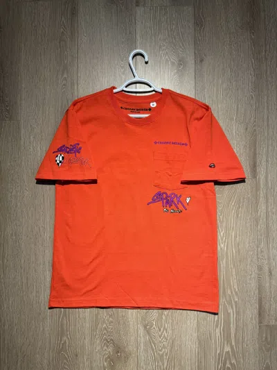 Pre-owned Chrome Hearts T-shirt In Orange
