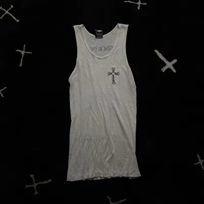 Pre-owned Chrome Hearts Tank Top In White