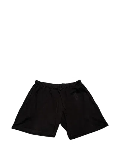 Chrome Hearts Terry-cloth Track Shorts In Black