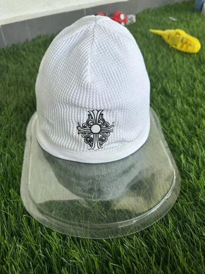 Pre-owned Chrome Hearts Thermal Beanie In White