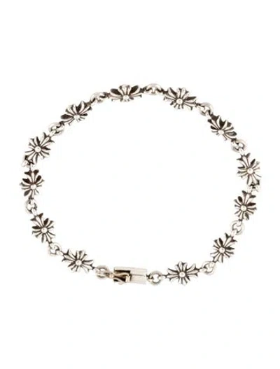Pre-owned Chrome Hearts Tiny E Ch Plus Bracelet, 7" In Multicolor