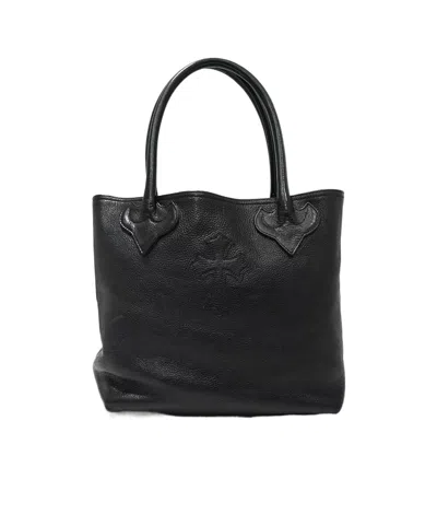 Chrome Hearts Top Handle Tote Bag In Black