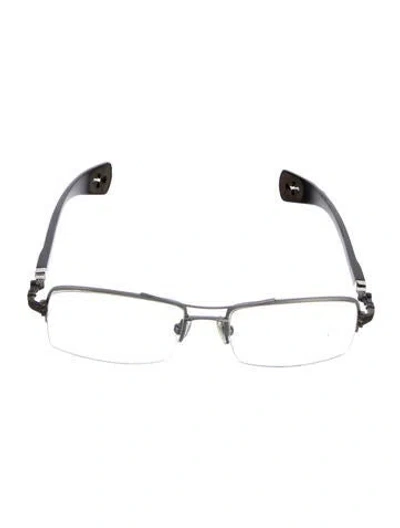 Pre-owned Chrome Hearts Topps Square Eyeglasses