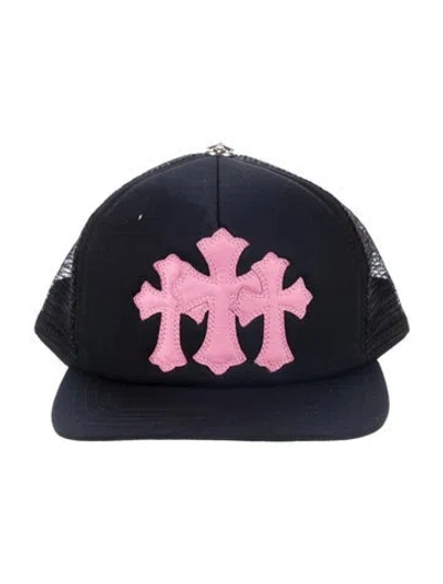 Pre-owned Chrome Hearts Triple Cross Trucker In Multi