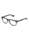 Chrome Hearts Trypoleagain Square-frame Glasses In Gray