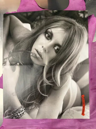 Pre-owned Chrome Hearts Two Sided Poster In Multi