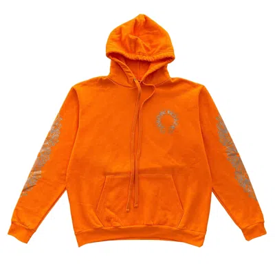 Pre-owned Chrome Hearts Ultra Festival Hoodie 'orange'