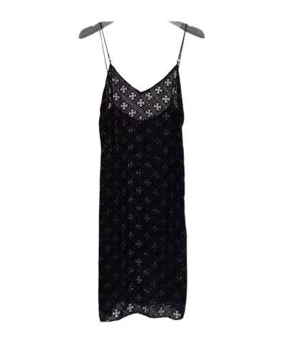 CHROME HEARTS V-NECK SLIP DRESS