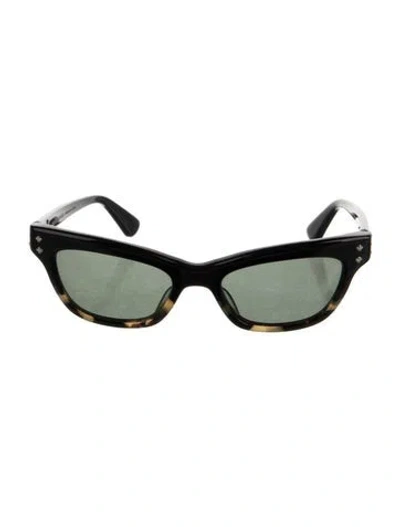 Pre-owned Chrome Hearts Va Jay Jay Wayfarer Sunglasses In Black
