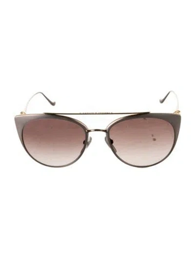 Pre-owned Chrome Hearts Vagenius I Cat-eye Sunglasses In White