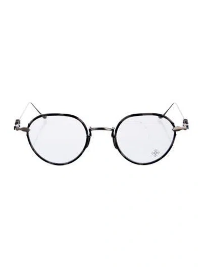Pre-owned Chrome Hearts Vagidictorian Round Eyeglasses