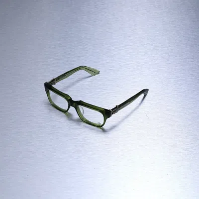 Pre-owned Chrome Hearts Vagillionaire I Glasses In Green