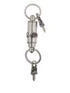 Chrome Hearts Valet Dagger Keyring In Metallic