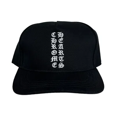 Pre-owned Chrome Hearts Vertical Logo Hat 'black' | Men's Size Onesize