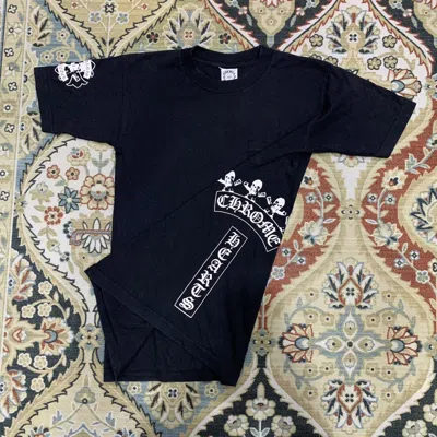 Pre-owned Chrome Hearts Vintage  Foti Tshirt In Black