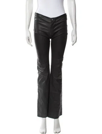 Pre-owned Chrome Hearts Vintage Flared Pants In Black