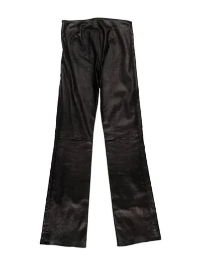Pre-owned Chrome Hearts Vintage Flared Pants In Black