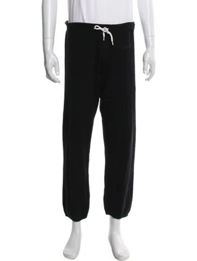 Pre-owned Chrome Hearts Vintage Scroll Lounge Bottoms In Black