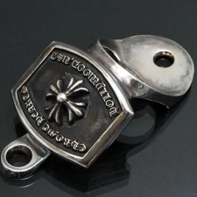 Pre-owned Chrome Hearts Wall Bottle Opener In Silver
