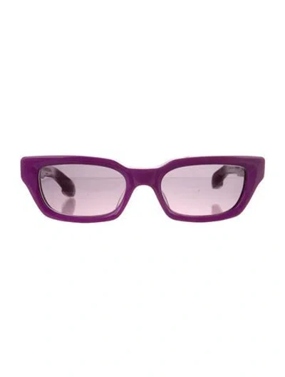 Pre-owned Chrome Hearts Wayfarer Tinted Sunglasses In Multi