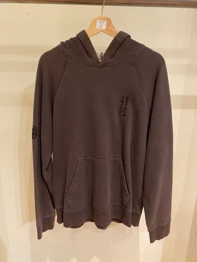 Pre-owned Chrome Hearts Why Not Ppo Hoodie In Grey