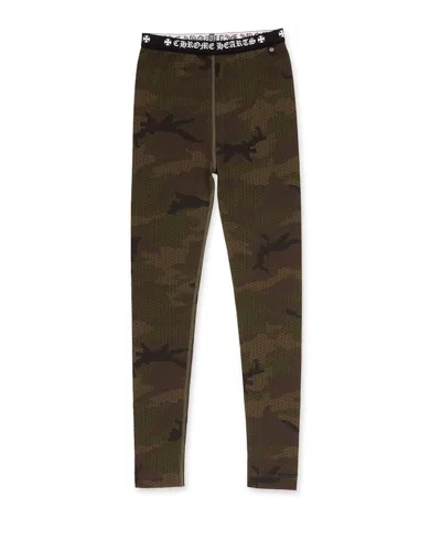 Pre-owned Chrome Hearts Women's  Logo Leggings In Camo