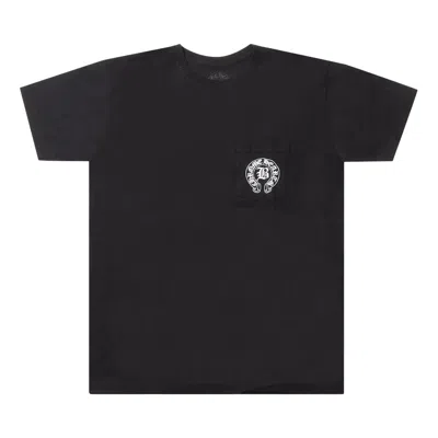 Pre-owned Chrome Hearts X Bella Hadid Horseshoe Logo T-shirt 'black'