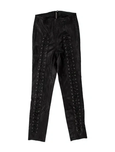 Pre-owned Chrome Hearts X Bella Hadid Skinny Leg Pants In Black