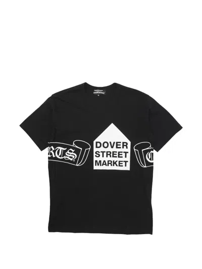 Chrome Hearts X Comme Des Garcons X Dover Street Market Dover T-shirt In Black
