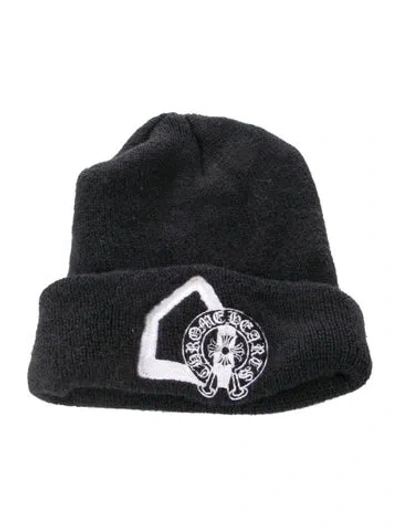 Pre-owned Chrome Hearts X Dover Street Market Beanie In Black