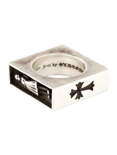 Pre-owned Chrome Hearts X Foti Skippy Square Ring In Multi