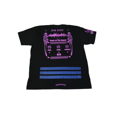 Chrome Hearts X Joe Foti Static In The Signal 2026 Japan Exhibition T-shirt Black