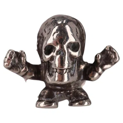 Pre-owned Chrome Hearts X Joe Foti Vintage 'harris Teeter' Sterling Silver Stud Earring In Multiple