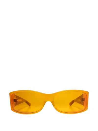 Chrome Hearts X Matty Boy 99 Eyes Ulien Sunglasses In Yellow