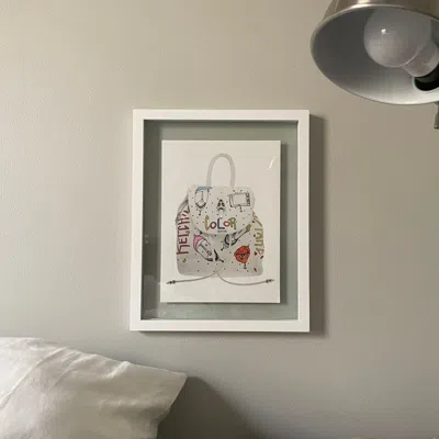 Pre-owned Chrome Hearts X Matty Boy Backpack Poster In White