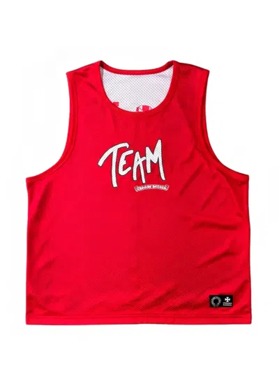 Chrome Hearts X Matty Boy Basketball Tank Top In Red