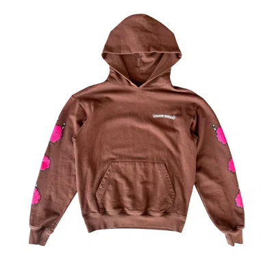 Pre-owned Chrome Hearts X Matty Boy Brown Structure Hoodie 'brown' | Men's Size Xs