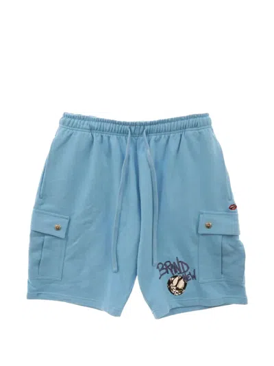 Chrome Hearts X Matty Boy Cargo Shorts In Blue